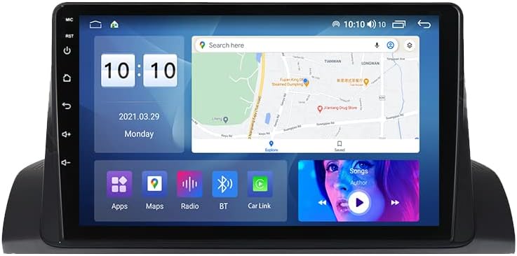 Android 11 estéreo de rádio para Honda Accord 10th 2018 2019 2020 2021, Biorunn 10.1 Octa núcleo embutido sem fio Carplay Android