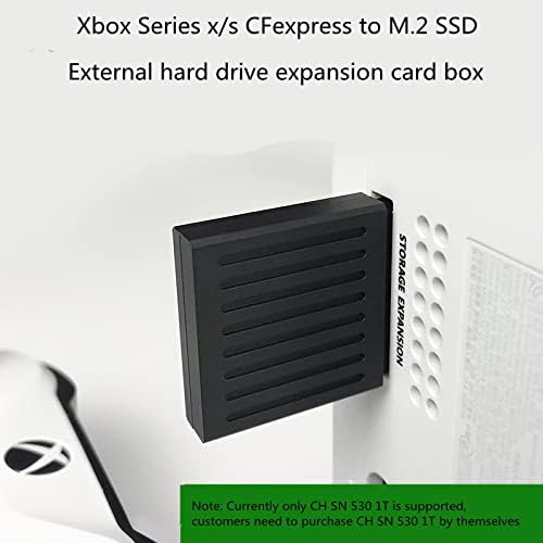 Caixa de conversão do disco rígido externo do host para Xbox Series X/S, M.2 Caixa de cartão de expansão do disco rígido