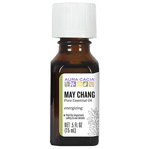 Aura cacia pode Chang Oil Essential Oil | 0,5 fl. oz. | Litsea Cubeba