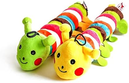 IPETBOOM Plaything Dog Chew Puppy Soft Soft Caterpillar Somer Squeaker Squeat