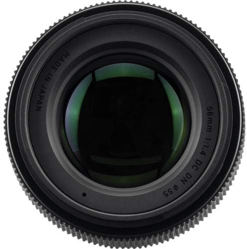 Sigma 56mm para lente de câmera Prime Fixed Prime Fixed, preta, preto