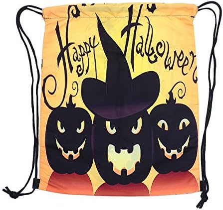 Cabilock Halloween Candy Boly Sagra de Sacos de Halloween Treat Saco de Plástico Crianças Flue ou Tream sacos de presente para festas de festas de Halloween