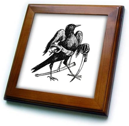 3drose ocultista Blackbird Personification Dictionnaire Infernal Cut. - ladrilhos emoldurados