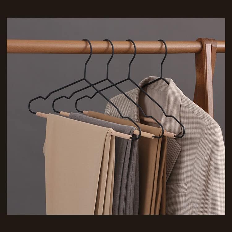 Fan Ye 5pcs cabides de casaco de ferro simples com desvio anti deslizamento de roupas de roupas de calça secagem rack de guarda