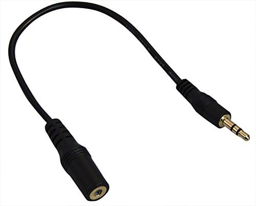 YCS Basics de 3,5 mm Smartphone TRRS fone de ouvido TRS Adaptador de fones de ouvido