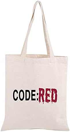 Tampon Tote Bag Período Pouca Código do Sanitário: Presentes da bolsa vermelha para o melhor amigo