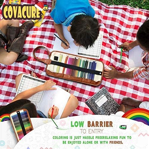 Lápis de cor covacure Conjunto para adultos e crianças premier colorido conjunto de lápis com 36 Lápis para colorir
