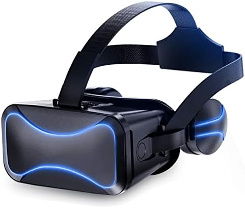 Fone de ouvido nuopaiplus vr, 3D VR Glasses VR Happenete de realidade virtual Capace