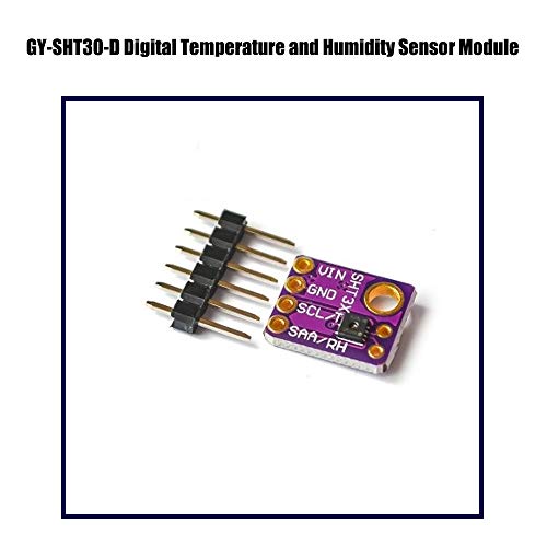 Koobook 2pcs sht30-d temperatura sensor de umidade Módulo de clima para Arduino