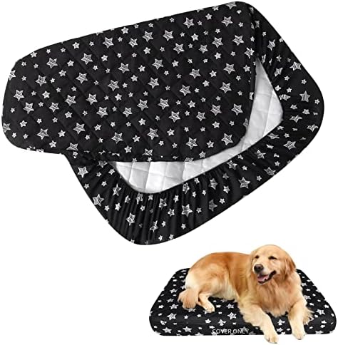 Capas de cães Capas de substituição Lavagem fácil de limpar e impermeabilizar a cama de cachorro Tampa de travesseiro