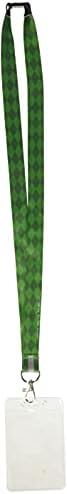 HARRY POTTER UNISSISEX-ADULT SLANYARD de Sonserina, verde, um tamanho único