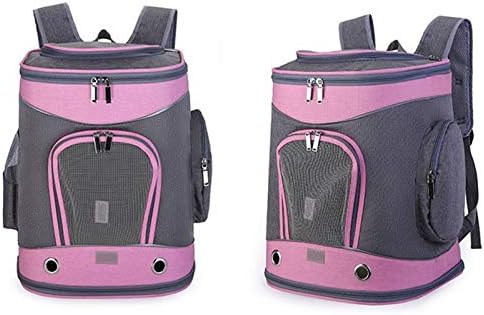 Bolsa de gato XCQ Pet Saco para fora Bolsa de cachorro portátil Backpack dobrável Pet poroso e respirável 112