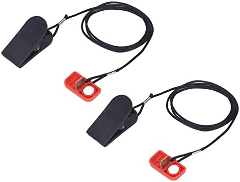Aoutecen Treadmill Lock, Função de Proteção leve Treadmill Key Red Abs Magnet para casa