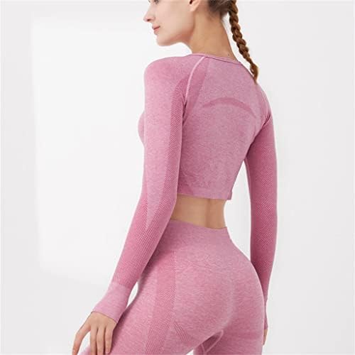 N/A feminino Sandeleless Sleeved Yoga Suit de fitness Fitness Towless Running Sports Suit Sports