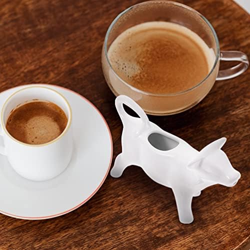 Luxshiny expresso Copo Espresso de Espresso 2PCS Mini Creme de Vaca Creme 40 ml servidor de molho de xarope de chá com