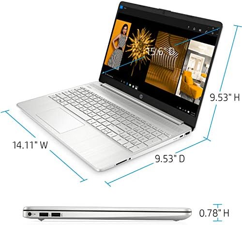 Laptop HP Pavilion, tela sensível ao toque de 15,6 HD, processador AMD Ryzen 3 3250U, RAM de 16 GB, 512 GB de SSD, design compacto, duração longa da bateria, Windows 10