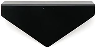 Hevstil 6-Pack 2-1/2 polegadas Centros de orifício Blacktriangle Puxa o armário de cozinha preto puxadas de gaveta do triângulo com
