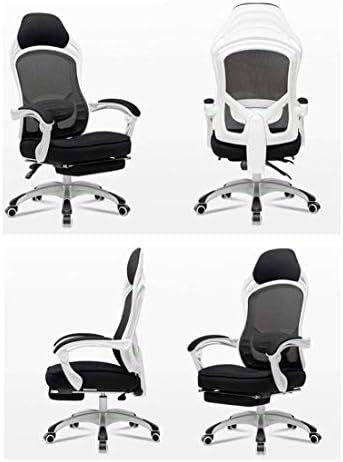 Cadeira de escritório ergonômico de scdbgy ygqbgy com assento de malha respirável com altura do assento ajustável e mesa de reclinação