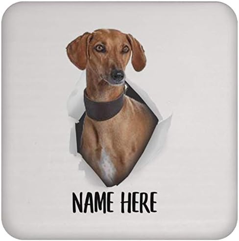 Engraçado engraçado Greyhound Red Fawn Nome personalizado Nome de Christmas Branco 2023 Coasta -russa