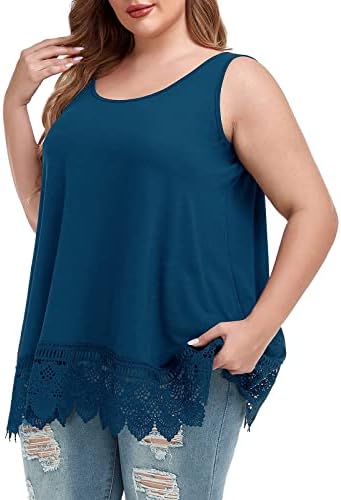 Tampas de tamanho grande para mulheres ombros frios de manga curta Camiseta de gola túnica sem alças Floral/Tie Dye/Blusa de verão