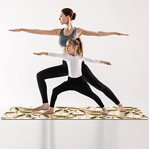 标题 ioga tapete unissex Grande tapete de exercício que não desliza odor não tóxico adequado para treino em casa Pilates Pilates