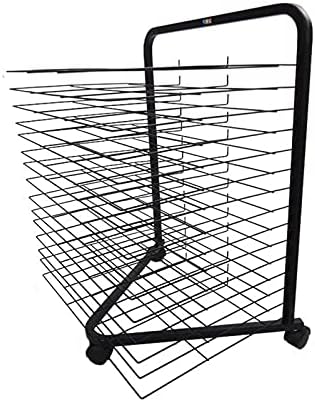 Neochy Secying Racks, rack de secagem de arte de 15 camadas, rack de secagem de lubrificação de arame de metal, adequado