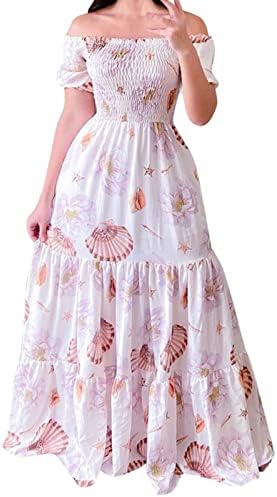Vestido miashui profundo v vestido de verão feminino fora de ombro maxi vestido fower mangas curtas na cintura alta vestidos de outono vestido