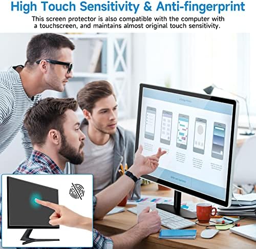 [2 pacote] Protetor de tela de computador anti -brilho de 19 polegadas compatível com todas as marcas de desktop widescreen