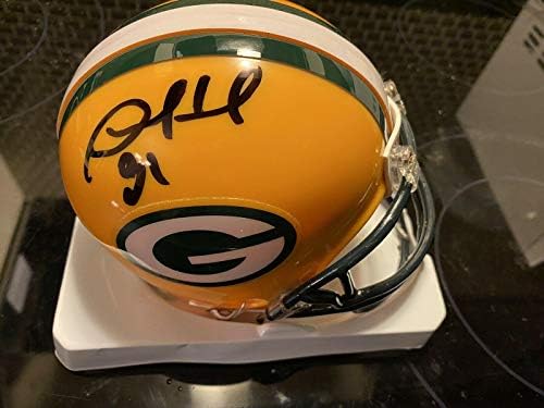 Desmond Howard assinou o Autograph Green Bay Packers Riddell Mini Capacete JSA - Mini Capacetes Autografados da NFL