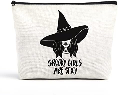 Fkovcdy Witchy Gifts Stuff Stuff Stuff Magos de maquiagem Bag de bruxa bolsa de bruxa Bolsa de halloween Presentes de aniversário