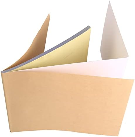 Livro de pedidos de vendas, formas sem carbono e sem carbono com cópias brancas, amarelas e rosa, 8-1/2 x 11 polegadas, 33 conjuntos por pacote, 6 pacotes totalmente