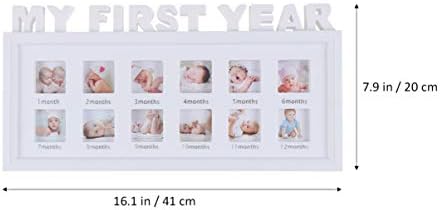 Besportble Baby Livro do primeiro ano do primeiro dia das mães FOTO FOTO FOTO RECONBUND BABY ÁLBUMS POMA MEMORÁVEL FOTO COLAGE
