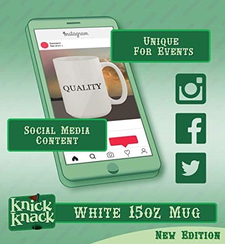 Presentes Knick Knack podem conter maionese - caneca de café branca de 15 onças de cerâmica