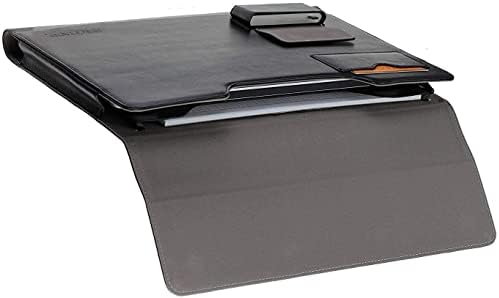 Broonel Black Leather Folio Case - Compatível com o laptop Asus X540MA 15,6 polegadas