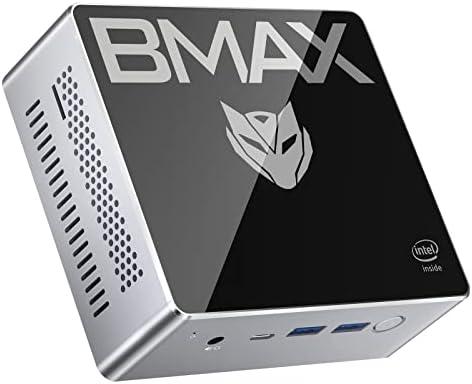 BMAX Mini PC B2 S Windows 11pro 6 GB DDR4/128GB EMMC, Micro Desktop Computer N4020, HTPC de tela dupla 60Hz, Gigabit
