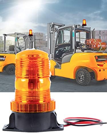 Topku Led Amber Forklift Beacon Strobe Light Safety Aviso Luzes piscantes para carrinhos de golfe de empilhadeiras Tractor