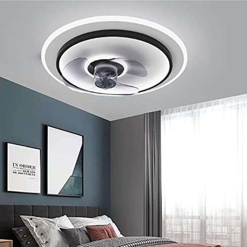 Wylolik LED Teto Light com ventilador Luzes de ventilador de teto moderno do quarto