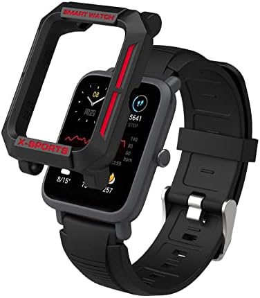 Casos de moshou compatíveis com Amazfit Bip u Pro Accessories Bip S Lite GTS 2 Mini Mini Soft TPU Proteção à prova de choque Protetor de tela Smartwatch Armour