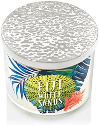 Bath & Body Works Fiji White Sands Scent Candle 3 Wick 14,5 onças