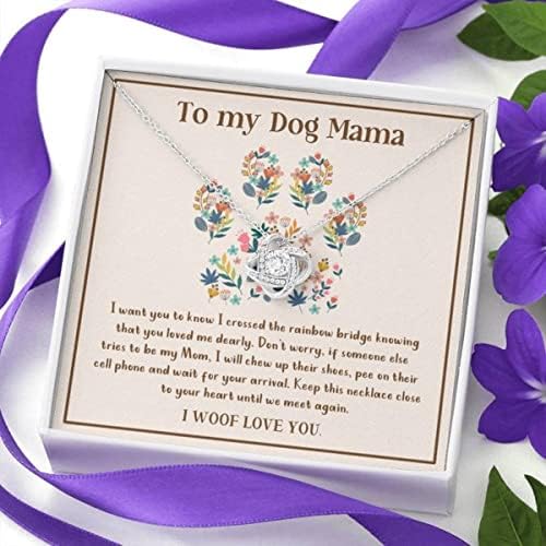 Para o meu cachorro, mama colar presente, perda de presente de cachorro, colar memorial de cães, presente para perda de
