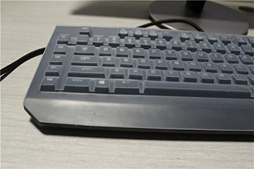 Protetores transparentes de tampa de teclado de silicone transparente para 2014 Razer Blackwidow Chroma Cloma Clicky Mecânica