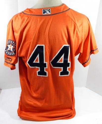 Greeneville Astros 44 Game usado Orange Jersey DP32951 - Jerseys de MLB usados ​​no jogo