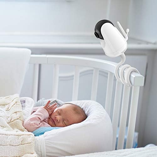 Okemeeo Monitor de bebê Montagem para Vava Baby Monitor e Hipp Baby Monitor, feito de liga coberta por silicone