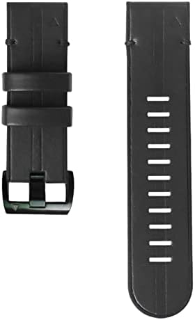 Murve 22mm 26mm Silicagel+Correia de couro para Garmin Fenix ​​6x 6 Pro 5x 5 mais 3HR 935 945 Mk2 Enduro Redução rápida