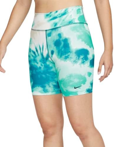 Shorts de bicicleta tie-dye de 7 femininos da Nike Women
