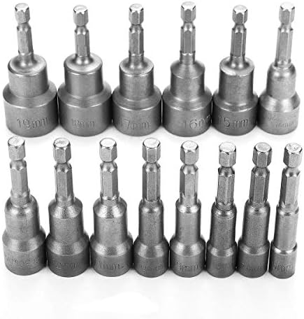 ZXY-NAN Ferramenta 14pcs 6-19mm 1/4 polegada Hortel