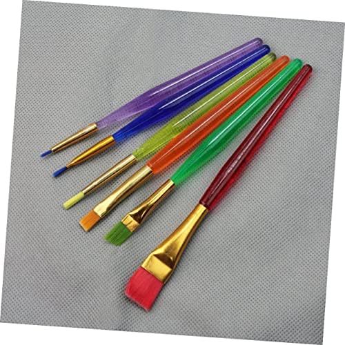 Favomoto 12 PCs Decoração de bolo Groomi Tool Tools Ferramentas de açúcar ferramenta de artesanato Arte de pincel conjuntos de pincéis