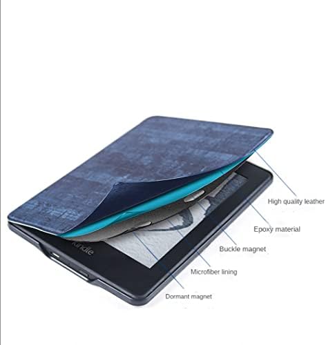 Caso esbelto para Kindle Paperwhite 11ª geração - Capa protetora de couro leve leve PU Premium com sono/despertar automático