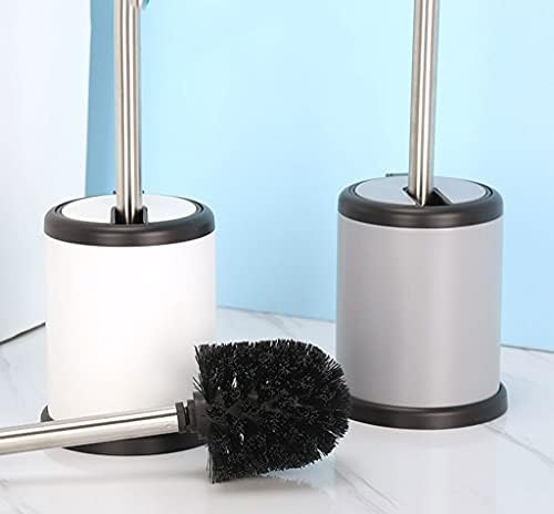escova de vaso sanitário hanxiaoyishop bico automático flip higiênico pincel de punho comprido pincel de aço inoxidável