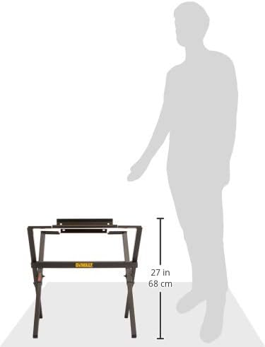 Serra de mesa Dewalt Stand para o local de trabalho, 10 polegadas